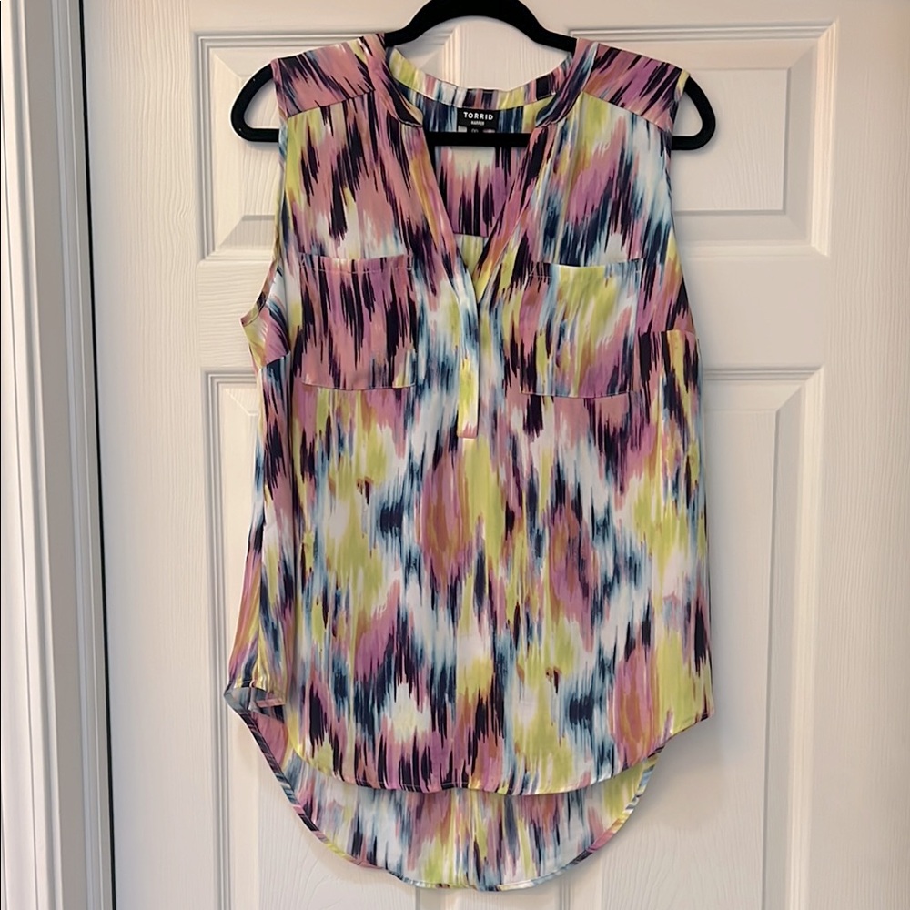 Torrid Harper Sleeveless Blouse